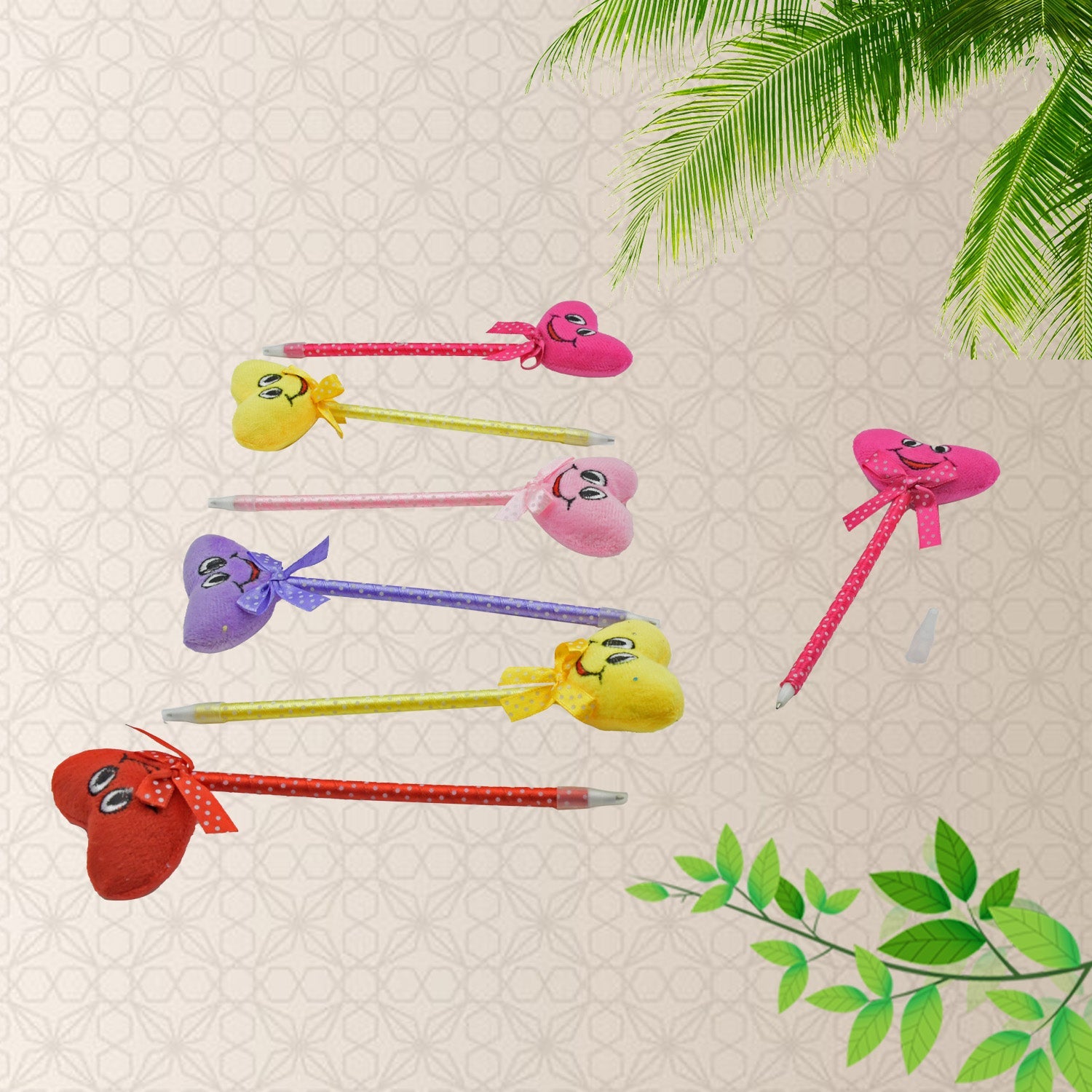 4292 Cute Cartoon Shape & Heart Design Facy Writting Pen Attached Rattle | Ball Pen Smooth Writing For Wedding , Events & Multiuse Pen Best Pen l Use for Kids (12 Pcs Set Mix Design & Color) 4292 Cute Cartoon Shape & Heart Design Facy Writting Pen Attached Rattle | Ball Pen Smooth Writing For Wedding , Events & Multiuse Pen Best Pen l Use for Kids (12 Pcs Set Mix Design & Color)
